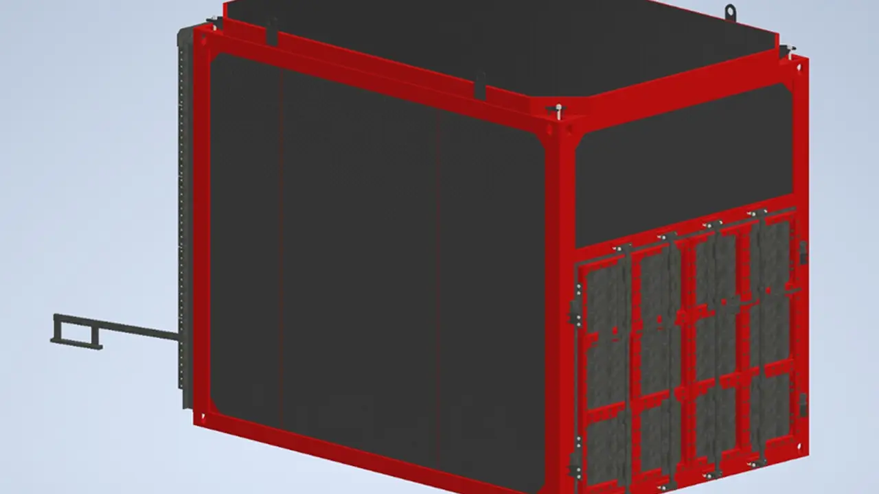 Дополнительный технический блок - ворота и механизмы